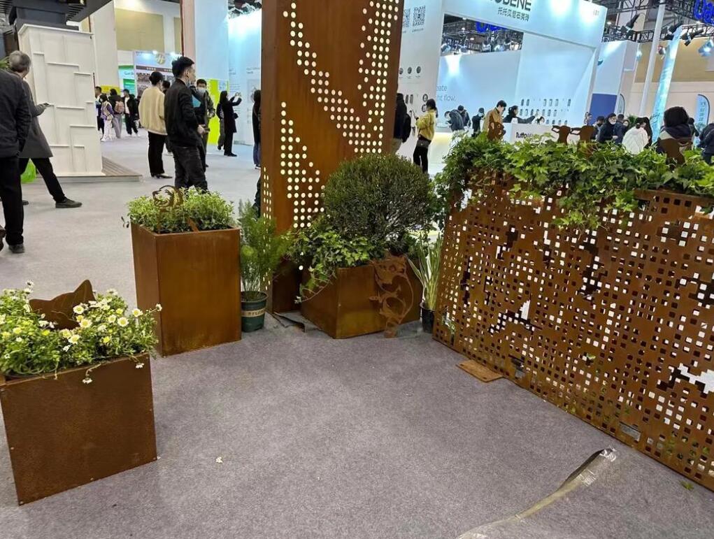 巴彦淖尔耐候钢花箱